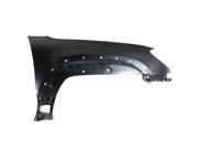 2003 2004 2005 Toyota 4Runner Front Fender Quarter Panel with Body Cladding Holes with Molding Holes Primed Steel Right Passenger Side 03 04 05