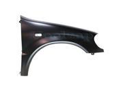 1998 1999 ML Class ML320 ML430 To Chassis A 038487 163 Chassis Front Fender Quarter Panel without Molding Holes with Turn Signal Lamp Hole Primed Steel Ri