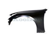 Fits 2007 2008 2009 2010 2011 2012 2013 Infiniti G25 G35 G37 2015 Q40 Front Fender Quarter Panel with Sport Package without Molding Holes Primed Steel Left