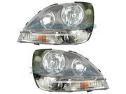 1999-2000 Lexus RX300 RX-300 Halogen Headlight Headlamp Front Head Light Lamp Assembly with Gray Housing (Excluding HID Xenon) SAE/DOT Approved PAIR SET Right P 1999-2000 Lexus RX300 RX-300 Halogen Headlight Headlamp Front Head Light Lamp Assembly with Gray Housing (Excluding HID Xenon) SAE/DOT Approved PAIR SET Right P
