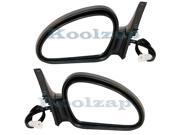 1998 1999 2000 2001 2002 2003 Ford Escort ZX2 Coupe 2-Door Power Non-Heated Black Textured Unheated Rear View Mirror PAIR SET Right Passenger And Left Driver Si 1998 1999 2000 2001 2002 2003 Ford Escort ZX2 Coupe 2-Door Power Non-Heated Black Textured Unheated Rear View Mirror PAIR SET Right Passenger And Left Driver Si