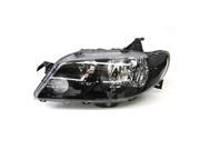 2002-2003 Mazda Protege 5 Hatchback Headlight Headlamp (with Metal Coat Bezel Black Trim Housing) Composite Halogen Front Head Light Lamp Left Driver Side (02 0 2002-2003 Mazda Protege 5 Hatchback Headlight Headlamp (with Metal Coat Bezel Black Trim Housing) Composite Halogen Front Head Light Lamp Left Driver Side (02 0