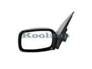 1995-1996 Ford Contour & Mercury Mystique 4-Door Sedan Power Heated Smooth Black Non-Folding Fixed Rear View Mirror Left Driver Side (95 96) 1995-1996 Ford Contour & Mercury Mystique 4-Door Sedan Power Heated Smooth Black Non-Folding Fixed Rear View Mirror Left Driver Side (95 96)