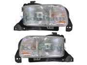 1999-2004 Chevrolet/Chevy Geo Tracker Headlamp Headlight Front Halogen Head Light Lamp Pair Set Left Driver And Right Passenger Side (1999 99 2000 00 2001 01 20 1999-2004 Chevrolet/Chevy Geo Tracker Headlamp Headlight Front Halogen Head Light Lamp Pair Set Left Driver And Right Passenger Side (1999 99 2000 00 2001 01 20