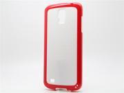 COOMAST TPU Case for Samsung i9295 case mobile phone I9295 GALAXY S4 Active Soft TPU white red