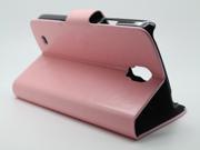 COOMAST Leather Case for Samsung i9295 case mobile phone I9295 GALAXY S4 Active Genius Leather pink