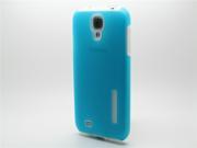 COOMAST TPU Case for Samsung i9500 case mobile phone i9500 GALAXY S4 Soft TPU blue white