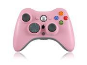 Wireless Remote Gamepad Joypad Joystick Game Controller for Microsoft Xbox 360 Xbox360 Pink