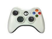 2.4GHz Wireless Remote Controller Joypad Gamepad for Microsoft Xbox 360 Xbox360 White