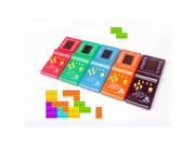 Tetris Game Hand Held LCD Electronic Game Toys Nostalgic Toy Random Color