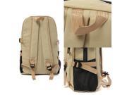 Outdoor Men Women Vintage Canvas Shoulders Backpack Rucksack School Satchel Hiking