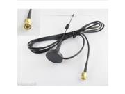 NEW 1.5M GSM GPRS Antenna 433Mhz 3dbi Cable SMA Male Magnetic Base for Ham RG174