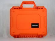Condition 1 075 Orange Airtight Watertight Hard Plastic Carrying Case with Pick N Pluck Foam