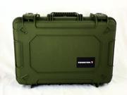 Condition 1 075 Green Airtight Watertight Hard Plastic Carrying Case with Pick N Pluck Foam