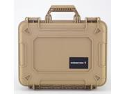 Condition 1 179 Tan Airtight Watertight Multipurpose Carrying Hard Case with Pick N Pluck Foam