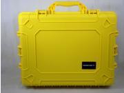 Condition 1 024 Yellow Airtight Watertight Multipurpose Carrying Hard Case with Pick N Pluck Foam