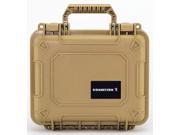 Condition 1 075 Tan Airtight Watertight Hard Plastic Carrying Case with Pick N Pluck Foam