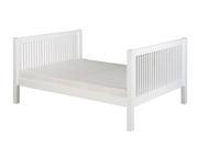 Camaflexi Full Size Platform Bed Tall Mission Style