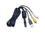 Replacement EG CP14 UC E6 Combo USB AV Audio Video Cable Cord for Nikon Coolpix Digital Cameras