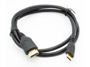 Replacement VMC 15MHD Mini C HDMI Type C to HDMI Full Type A Cable Cord for Sony Alpha Cyber shot Digital Cameras