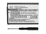 Replacement CTR 003 C CTR A AB Battery for Nintendo 3DS N3DS CTR 001 MIN CTR 001 Gaming Console with Installation Tool