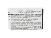 Replacement 1300mAh Extended L LU18 Battery for Logitech Harmony 915 1000 1100 1100i Remotes 190582 0000 F12440056