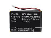 850mAh H503448 1S1P Battery Replacement for Skygolf Skycaddie AIRE X8F Golf GPS Rangefinder