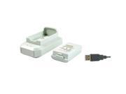 USB Charger Dock Station Rechargeable Battery for Microsoft Xbox 360 Wireless Controller