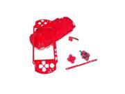 Full Housing Shell Faceplate Case Parts Replacement for Sony PSP 2000 Console