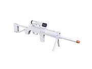 Ops Sniper Rifle Toy Gun with Stock Scope Bipod Barrel for Nintendo Wii Shooting