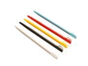 5 Pieces Plastic Color Touch Stylus Pen for Nintendo Wii U Gamepad