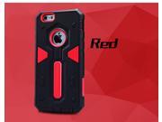 Red NILLKIN DEFENDER2 PU TPU Combined Anti Friction Case for iphone 6