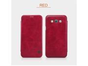 NILLKIN Qin Series Leather Case Turnkey Following Cover Case for Samsung Galaxy E500