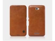 NILLKIN Qin Series Leather Case Turnkey Following Cover Case for Sony Xperia E4