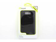 Muvit Soft Back Case Cover for Motorola Droid Ultra Black MUBKC0727