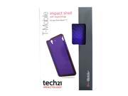 T Mobile Tech21 Sony Xperia Z Impact Shell Case w Impactology Purple