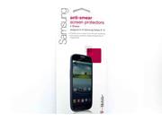 T Mobile Anti Smear Screen Protectors for the Samsung Galaxy S3 III SUPA38525