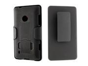 Protective Cover Holster Combo for Nokia Lumia 521 Black