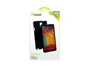 Muvit Soft Back Case for Samsung Galaxy Note 3 III Black