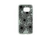 Sonix Clear Coat Case for Samsung Galaxy S7 Boho Floral Black
