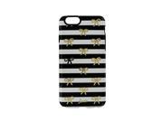 Sonix Inlay Case for iPhone 6 4.7 Bow Stripe Gold