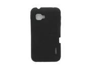 T Mobile Gel Skin Case for LG Optimus F3Q Black