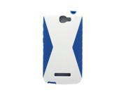 T Mobile Protective Cover for Alactel OneTouch Fierce 2 White and Blue *NEW*