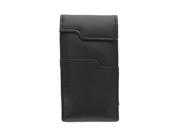 T Mobile Leather Case Designed to Fit Most Smarthphones Black