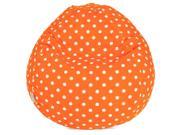 Tangerine Small Polka Dot Small Bean Bag