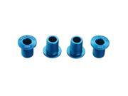 Wolf Tooth Components Set of Chainring Bolts for 104 x 30T 10 mm 4 Pieces Blue