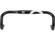 3T Rotundo Pro Handlebar 44cm Black White Road Bike Drop Bar