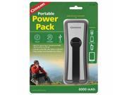 Coghlan s Portable Power Pack 6000mAh Rechargeable USB Solar or Dynamo Cranking