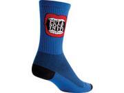 SockGuy Pie Hole Cycling Socks : Blue LG / XL SockGuy Pie Hole Cycling Socks : Blue LG / XL