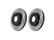 StopTech Brake Rotor SportStop Drilled 127.34067L FITS MINI 2002 2006 COOPER
